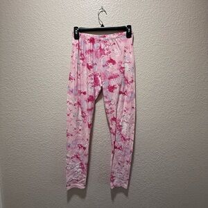 Bobbie Brooks Ladies’ Fleece Tie-Dye Printed Pajama Pants - Size S
